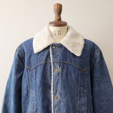 画像5: 70's Lee "STORM RIDER" DENIM BOA LINING RANCH COAT (5)