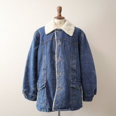 画像1: 70's Lee "STORM RIDER" DENIM BOA LINING RANCH COAT (1)