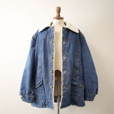 画像2: 70's Lee "STORM RIDER" DENIM BOA LINING RANCH COAT (2)