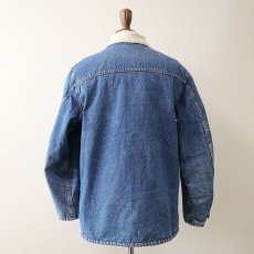 画像4: 70's-80's Lee "STALKER JACKET" DENIM BOA LINING RANCH COAT (4)