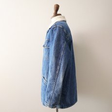 画像3: 70's-80's Lee "STALKER JACKET" DENIM BOA LINING RANCH COAT (3)