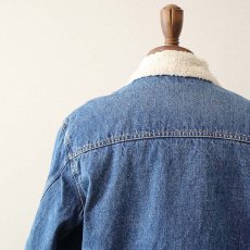 画像7: 70's-80's Lee "STALKER JACKET" DENIM BOA LINING RANCH COAT (7)