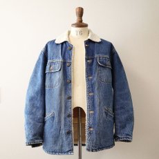 画像2: 70's-80's Lee "STALKER JACKET" DENIM BOA LINING RANCH COAT (2)