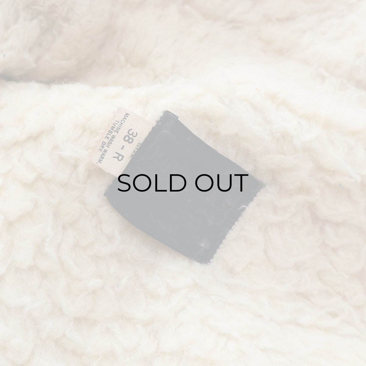 画像7: 70's ROEBUCKS DENIM BOA LINING RANCH COAT (7)