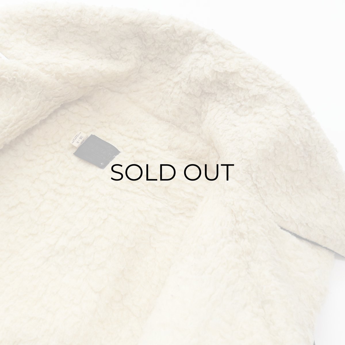 画像6: 70's ROEBUCKS DENIM BOA LINING RANCH COAT (6)