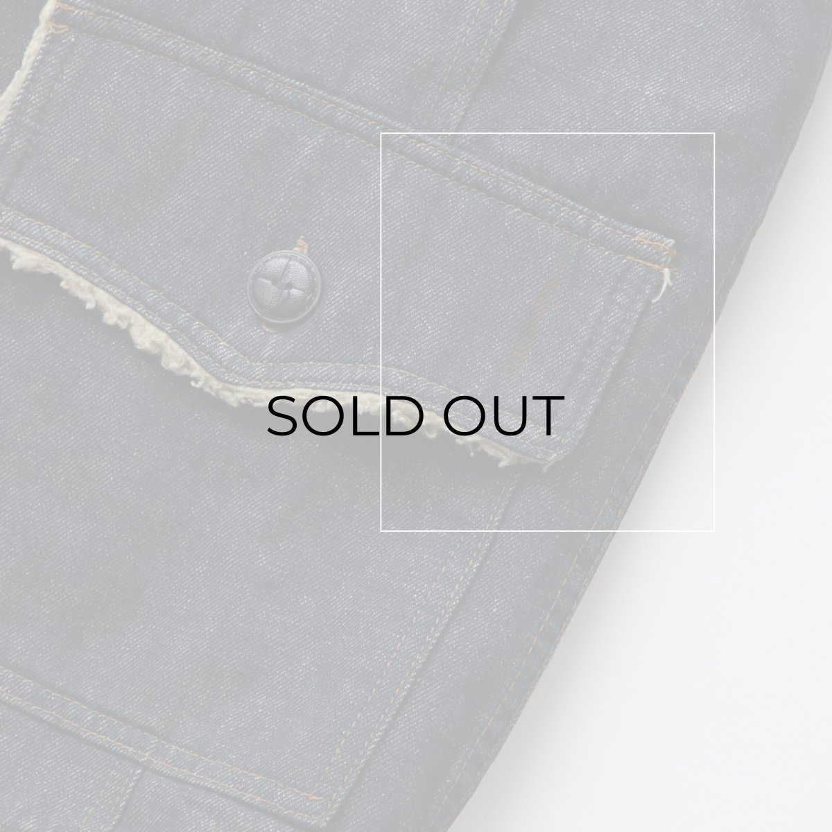 画像10: 70's ROEBUCKS DENIM BOA LINING RANCH COAT (10)