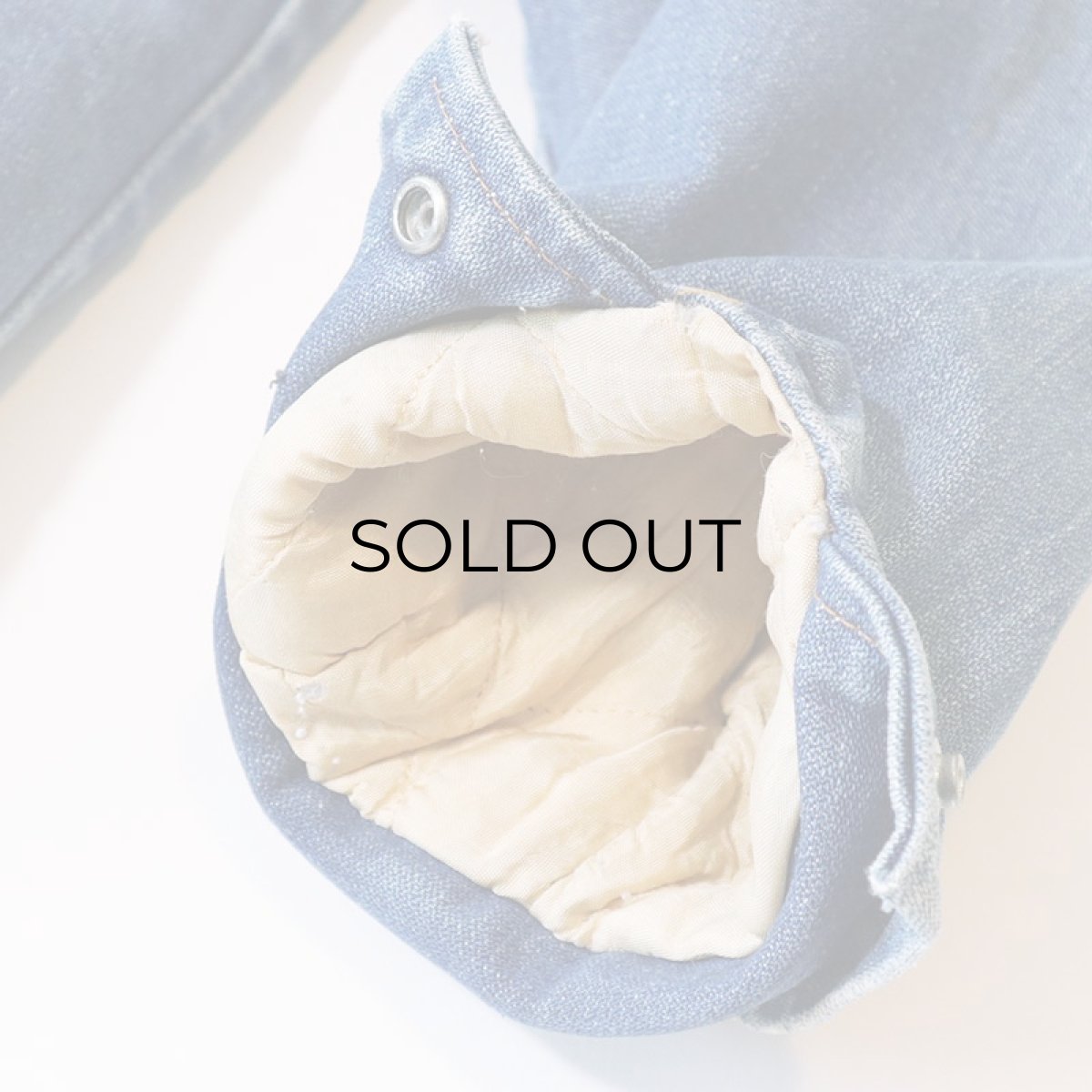 画像10: 70's WRANGLER "WRANGE COAT" DENIM BOA LINING RANCH JACKET (10)