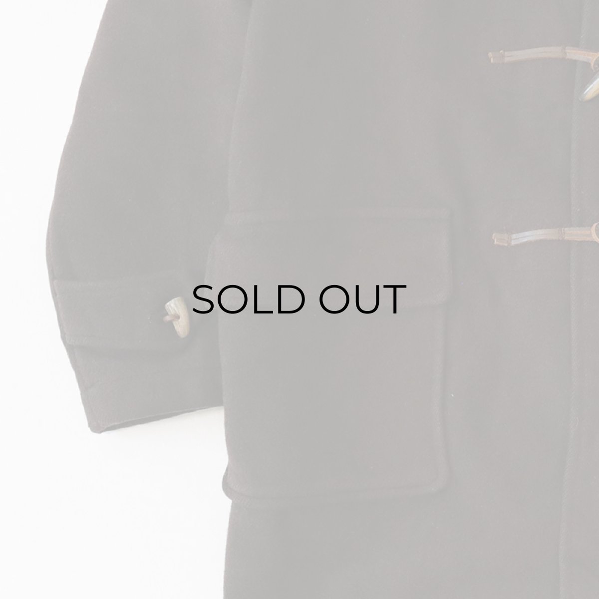 画像5: 〜60's GLOVERALL WOOL DUFFLE COAT (5)