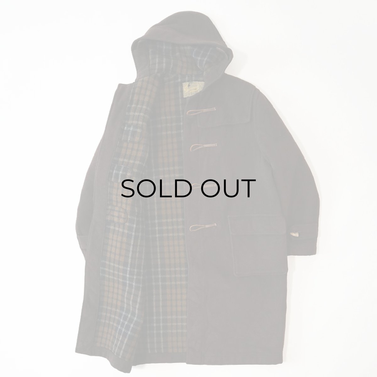 画像2: 〜60's GLOVERALL WOOL DUFFLE COAT (2)