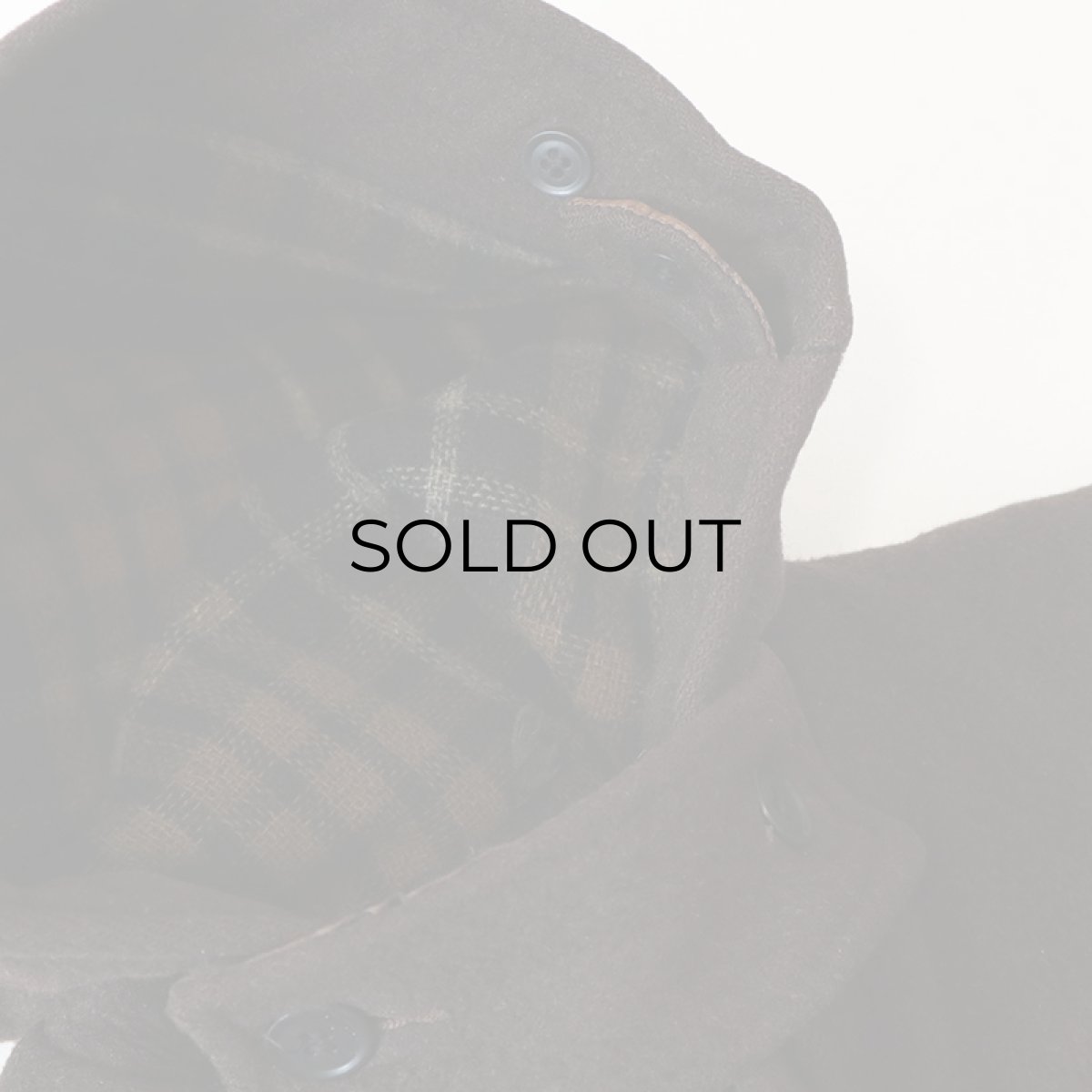 画像6: 〜60's GLOVERALL WOOL DUFFLE COAT (6)