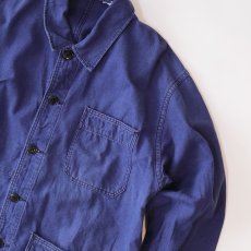 画像5: OLD UNKNOWN BRAND COTTON TWILL FRENCH WORK JACKET (5)