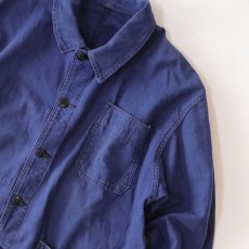 画像5: OLD UNKNOWN BRAND COTTON TWILL FRENCH WORK JACKET (5)