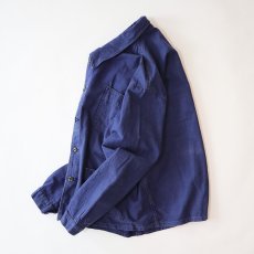 画像2: OLD UNKNOWN BRAND COTTON TWILL FRENCH WORK JACKET (2)