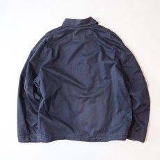 画像3: 70's US NAVY COTTON SATEEN UTILITY JACKET 【Size : 46R】 (3)