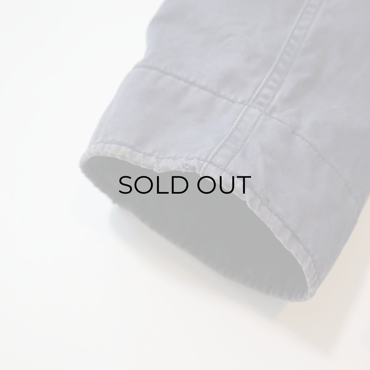 画像10: 70's US NAVY COTTON SATEEN UTILITY JACKET 【Size : 46R】 (10)