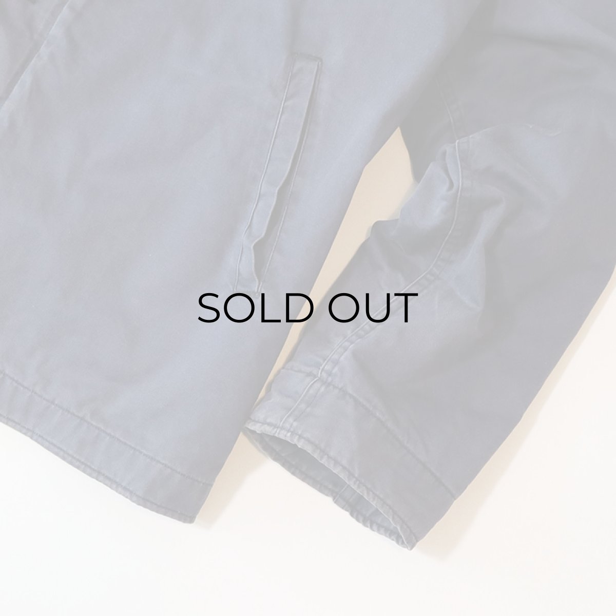 画像5: 70's US NAVY COTTON SATEEN UTILITY JACKET 【Size : 46R】 (5)