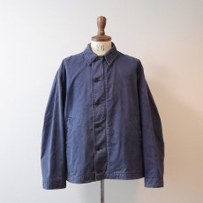 画像13: 70's US NAVY COTTON SATEEN UTILITY JACKET 【Size : 46R】 (13)