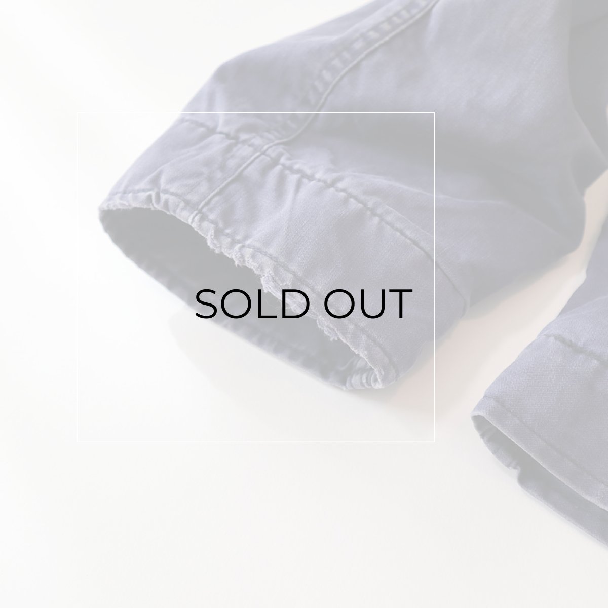 画像10: 〜70's US NAVY COTTON SATEEN UTILITY JACKET 【Size : 36R】 (10)