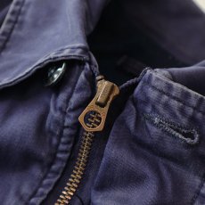 画像8: 〜70's US NAVY COTTON SATEEN UTILITY JACKET 【Size : 36R】 (8)