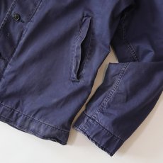 画像5: 〜70's US NAVY COTTON SATEEN UTILITY JACKET 【Size : 36R】 (5)