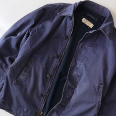 画像4: 〜70's US NAVY COTTON SATEEN UTILITY JACKET 【Size : 36R】 (4)