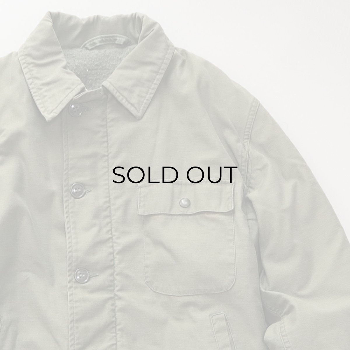 画像4: 〜80's US NAVY A-2 PERMEABLE COLD WEATHER DECK JACKET (4)