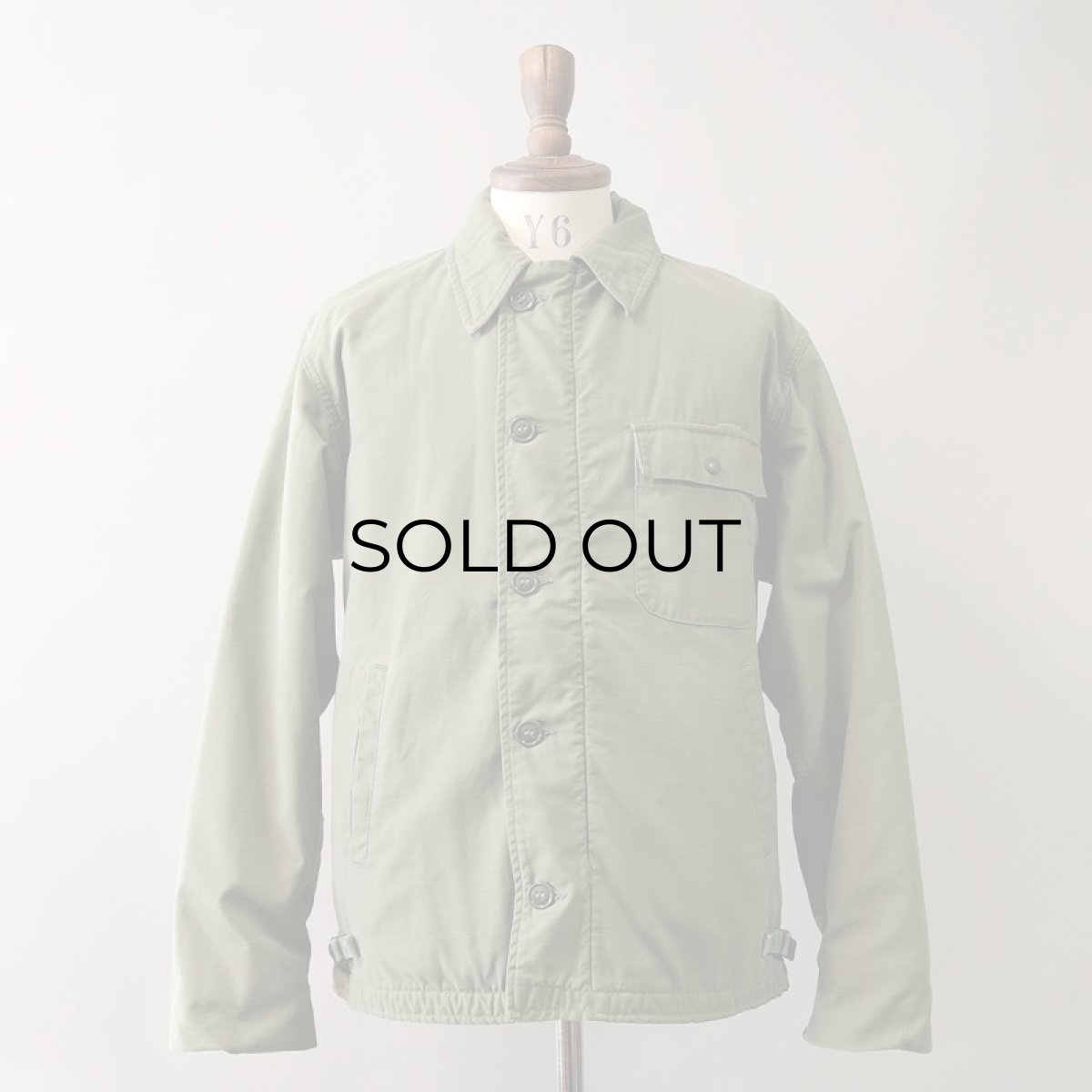 画像14: 〜80's US NAVY A-2 PERMEABLE COLD WEATHER DECK JACKET (14)