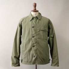 画像14: 〜80's US NAVY A-2 PERMEABLE COLD WEATHER DECK JACKET (14)