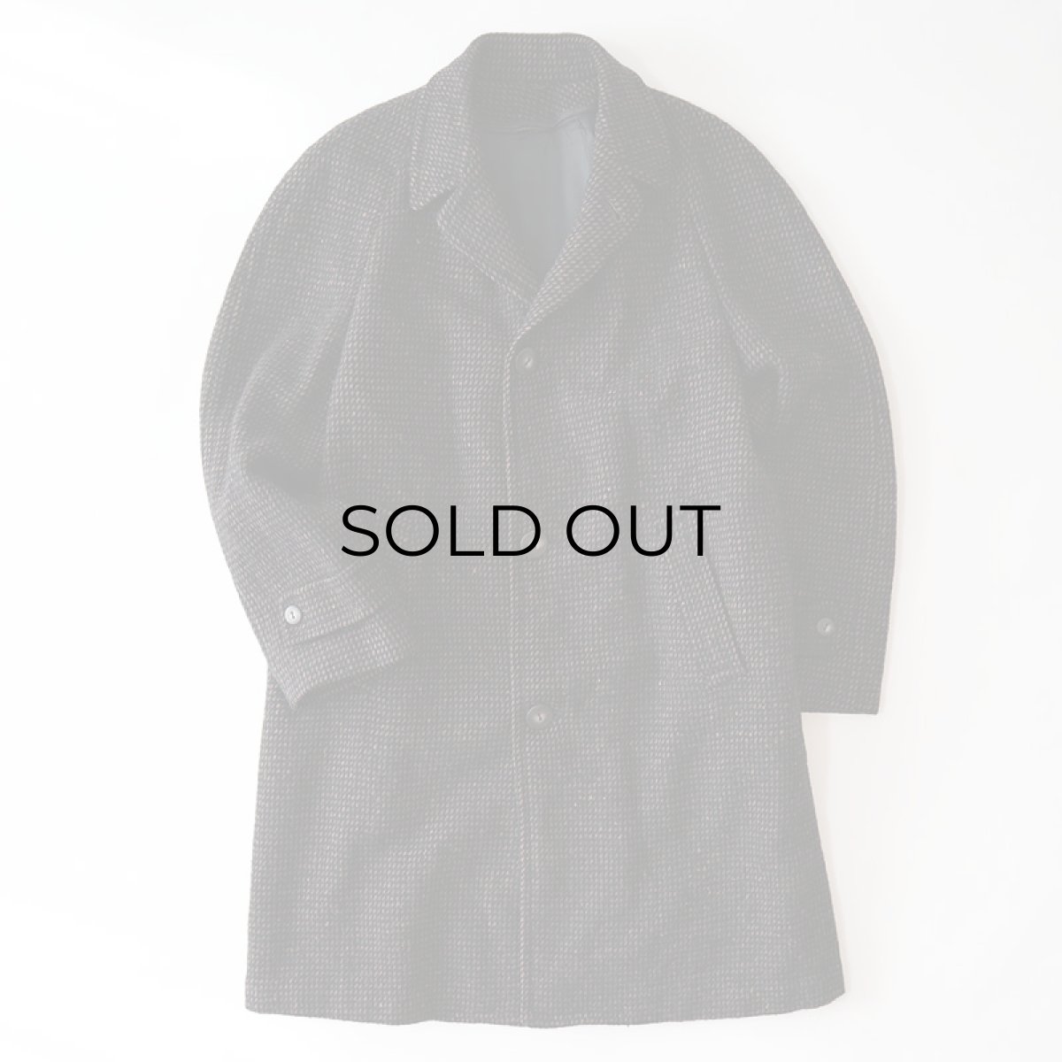 画像3: 50's BOTANY WOOL TWEED CHECK OVER COAT with WOOL LINER (3)