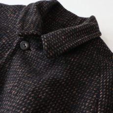 画像8: 50's BOTANY WOOL TWEED CHECK OVER COAT with WOOL LINER (8)