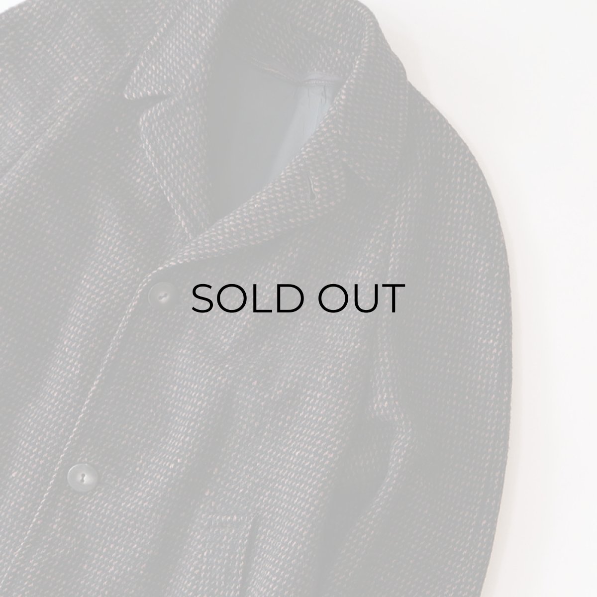 画像6: 50's BOTANY WOOL TWEED CHECK OVER COAT with WOOL LINER (6)