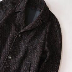 画像6: 50's BOTANY WOOL TWEED CHECK OVER COAT with WOOL LINER (6)