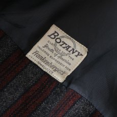 画像12: 50's BOTANY WOOL TWEED CHECK OVER COAT with WOOL LINER (12)