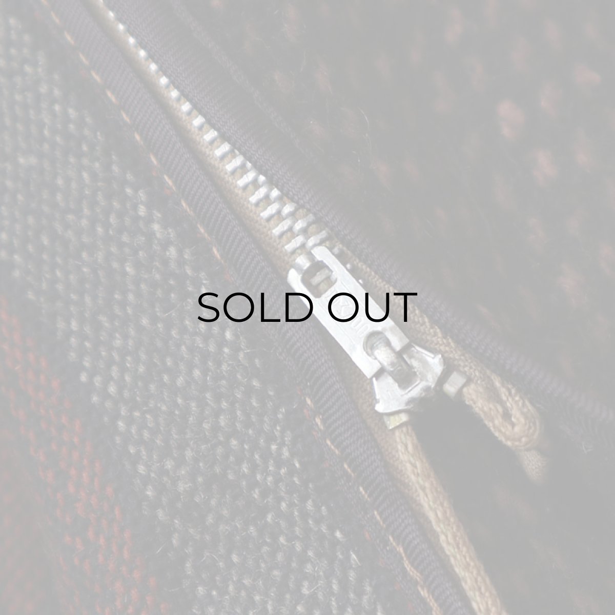 画像14: 50's BOTANY WOOL TWEED CHECK OVER COAT with WOOL LINER (14)