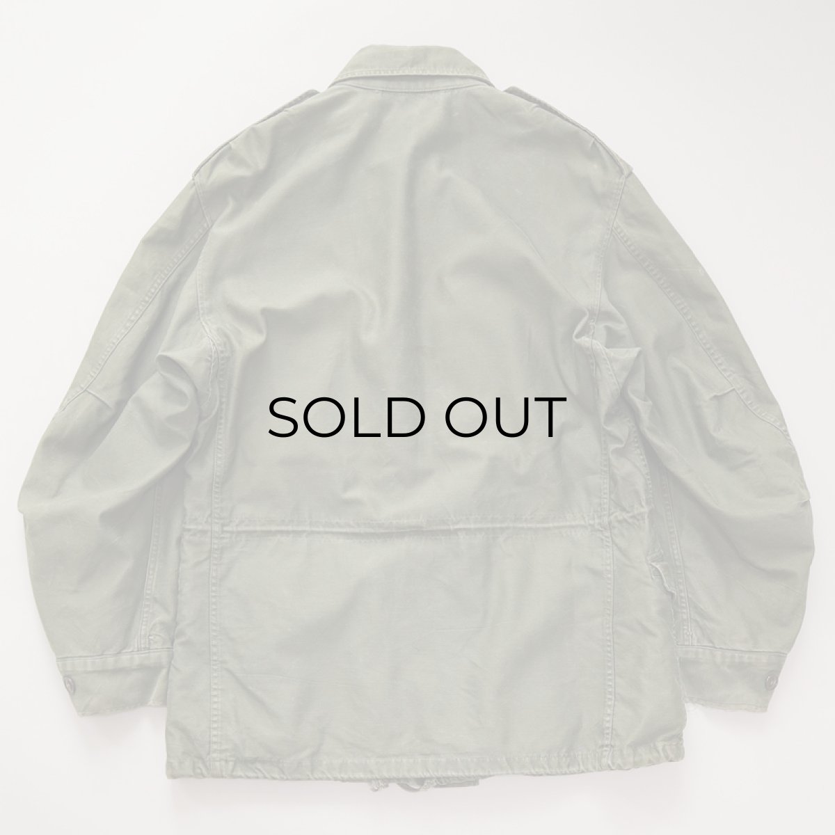 画像3: 50's US ARMY M-51 COTTON SATEEN FIELD JACKET 【SHORT-SMALL】 (3)