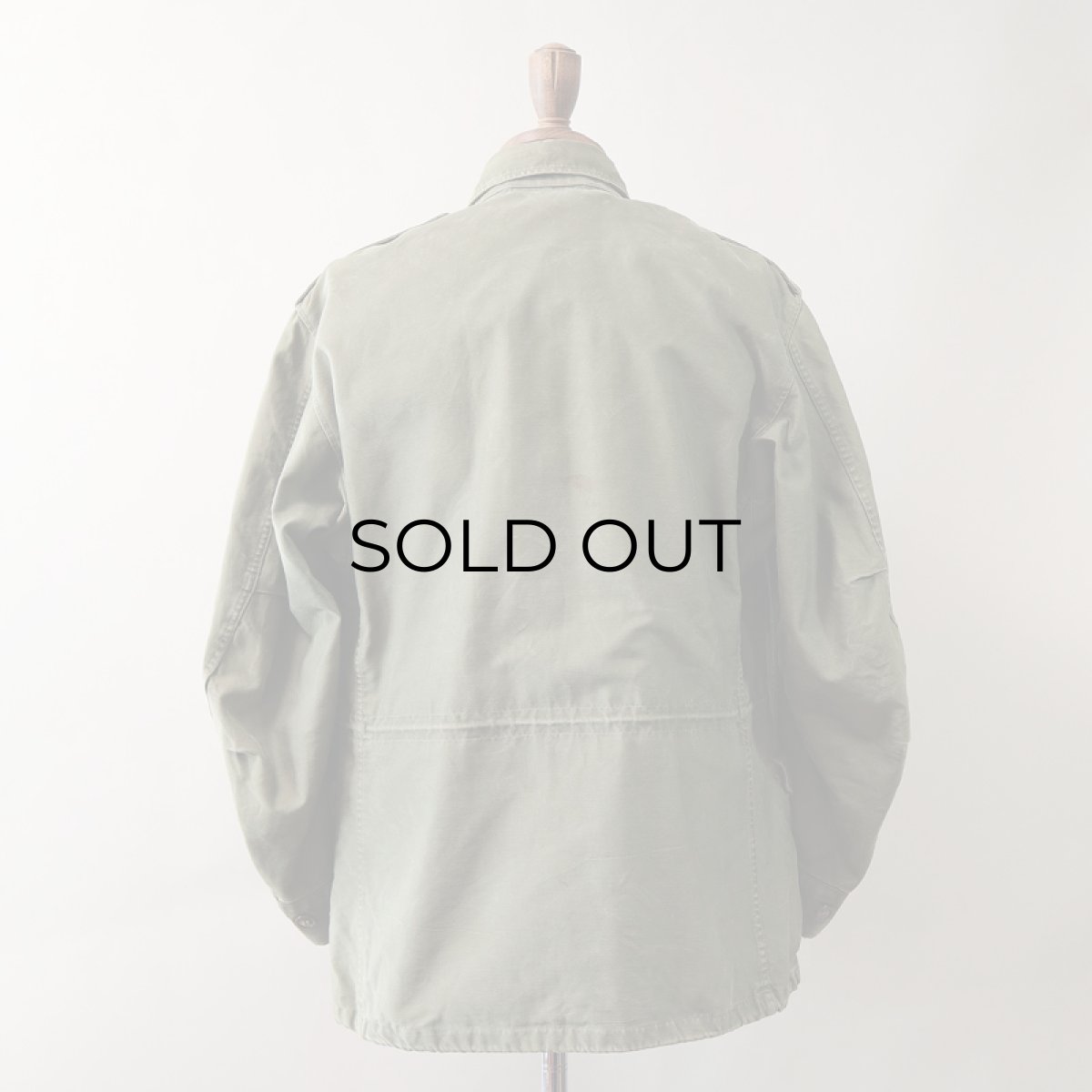 画像18: 50's US ARMY M-51 COTTON SATEEN FIELD JACKET 【SHORT-SMALL】 (18)