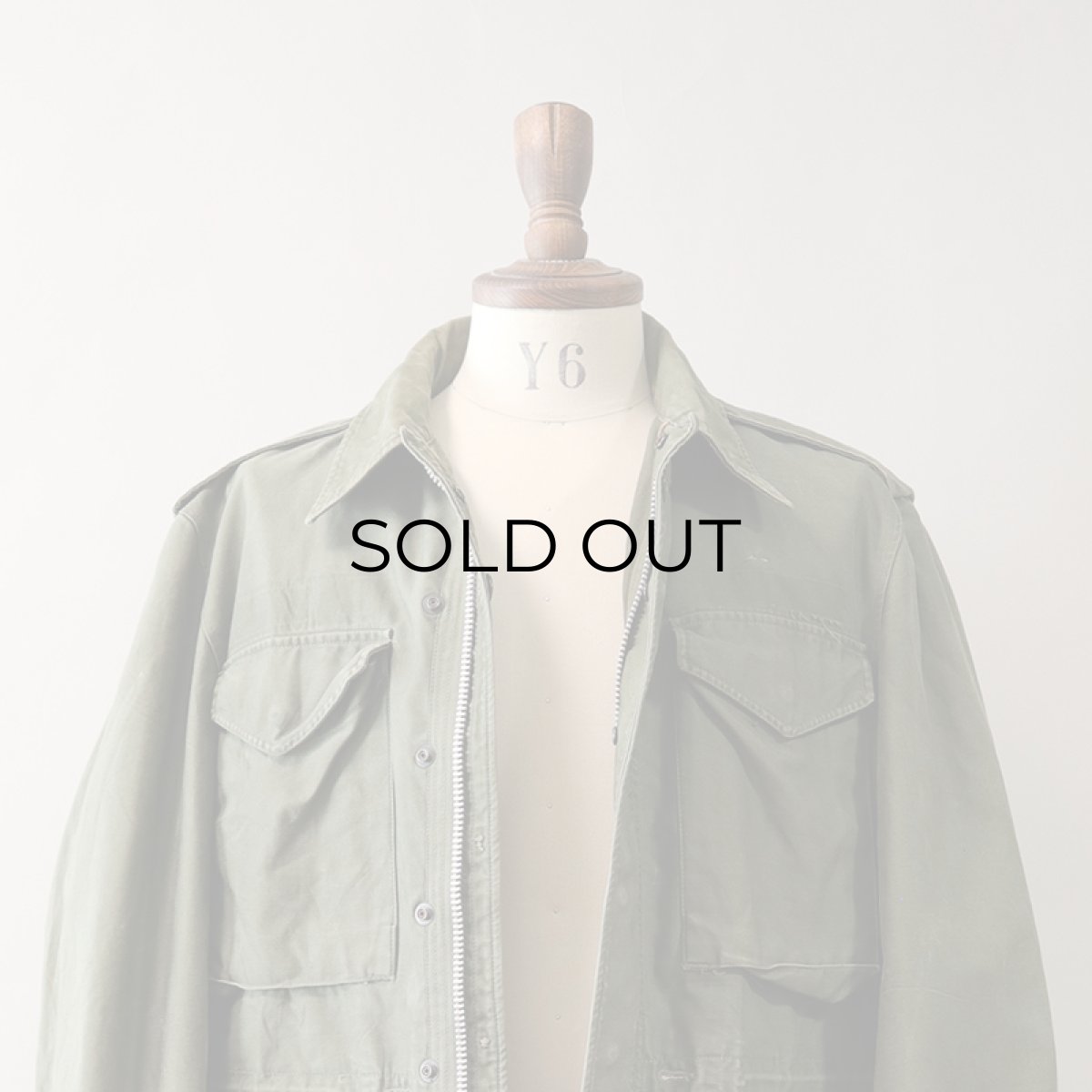 画像16: 50's US ARMY M-51 COTTON SATEEN FIELD JACKET 【SHORT-SMALL】 (16)