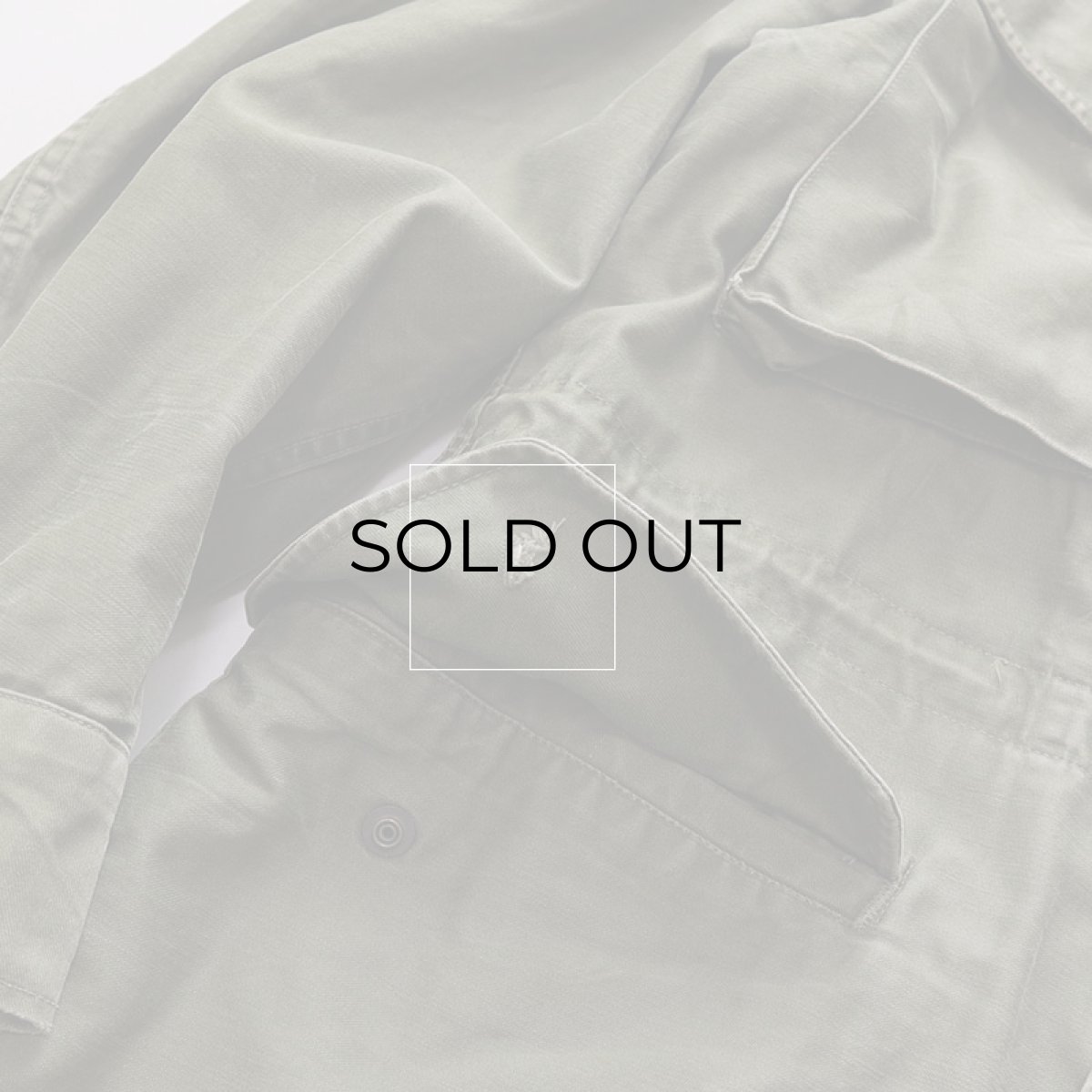 画像11: 50's US ARMY M-51 COTTON SATEEN FIELD JACKET 【SHORT-SMALL】 (11)