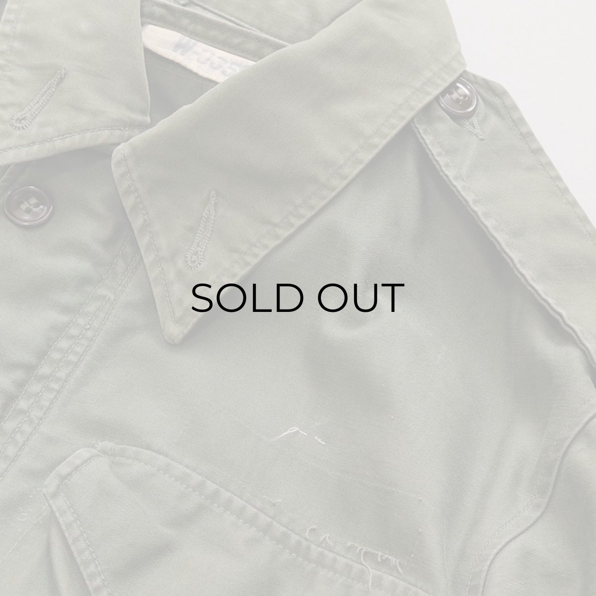 画像5: 50's US ARMY M-51 COTTON SATEEN FIELD JACKET 【SHORT-SMALL】 (5)