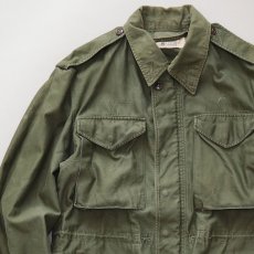 画像4: 50's US ARMY M-51 COTTON SATEEN FIELD JACKET 【SHORT-SMALL】 (4)