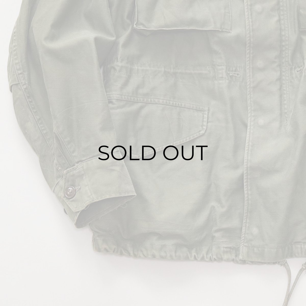 画像9: 50's US ARMY M-51 COTTON SATEEN FIELD JACKET 【SHORT-SMALL】 (9)