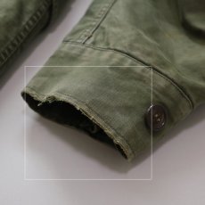 画像14: 50's US ARMY M-51 COTTON SATEEN FIELD JACKET 【SHORT-SMALL】 (14)