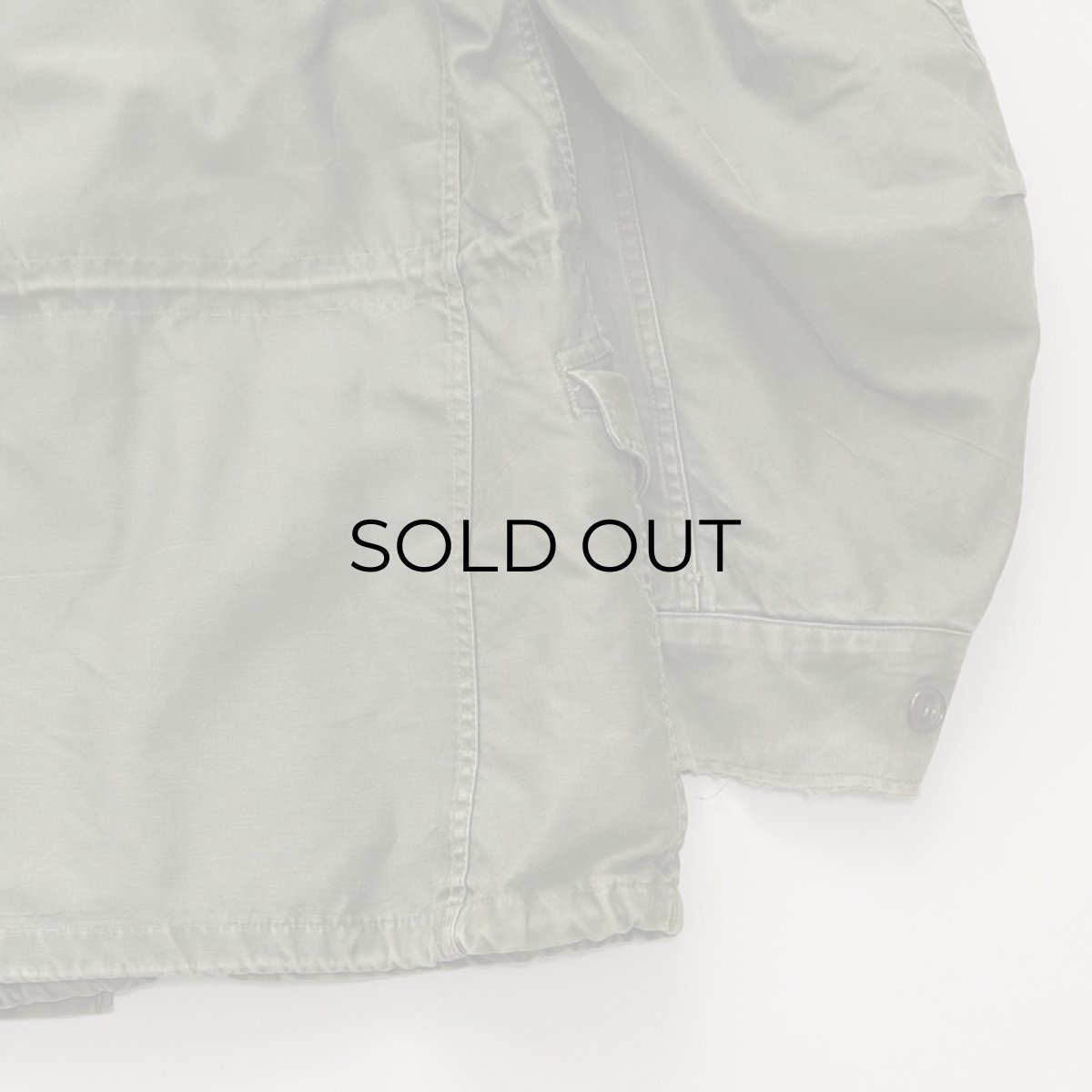 画像8: 50's US ARMY M-51 COTTON SATEEN FIELD JACKET 【SHORT-SMALL】 (8)