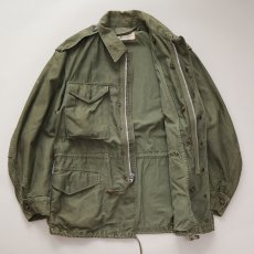 画像2: 50's US ARMY M-51 COTTON SATEEN FIELD JACKET 【SHORT-SMALL】 (2)