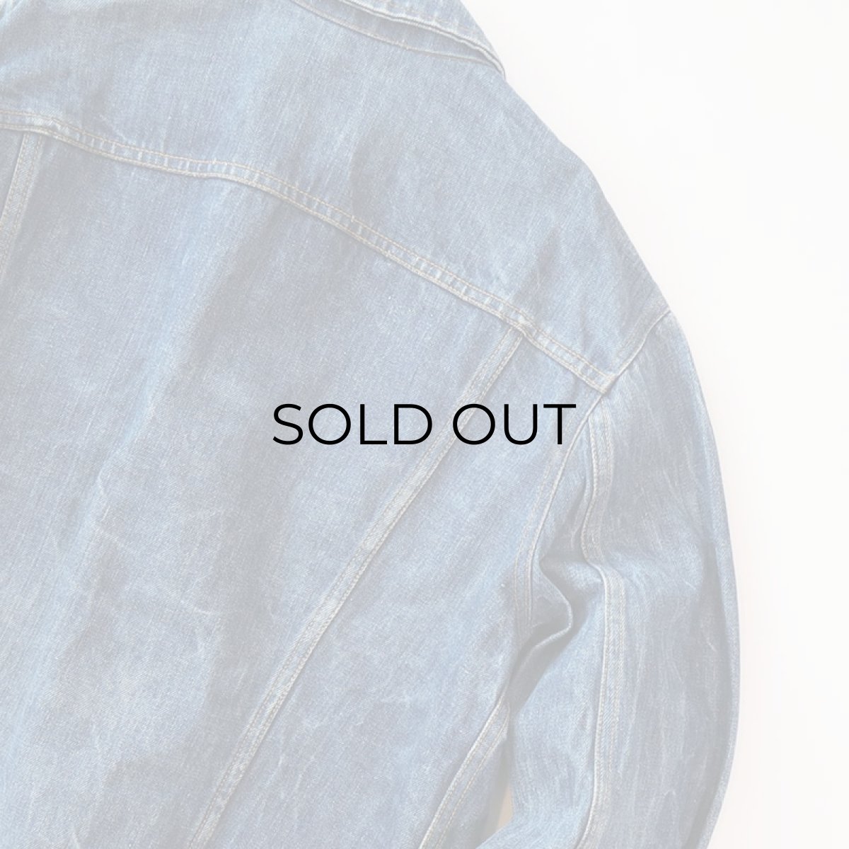 画像7: 〜70's The Great Western Garment COTTON DENIM 4P TRUCKER JACKET (7)