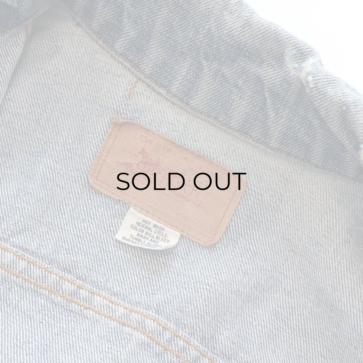 画像7: 70's Levi's 70505 DENIM TRUCKER JACKET (7)