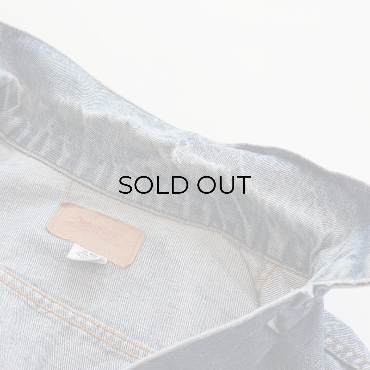 画像8: 70's Levi's 70505 DENIM TRUCKER JACKET (8)