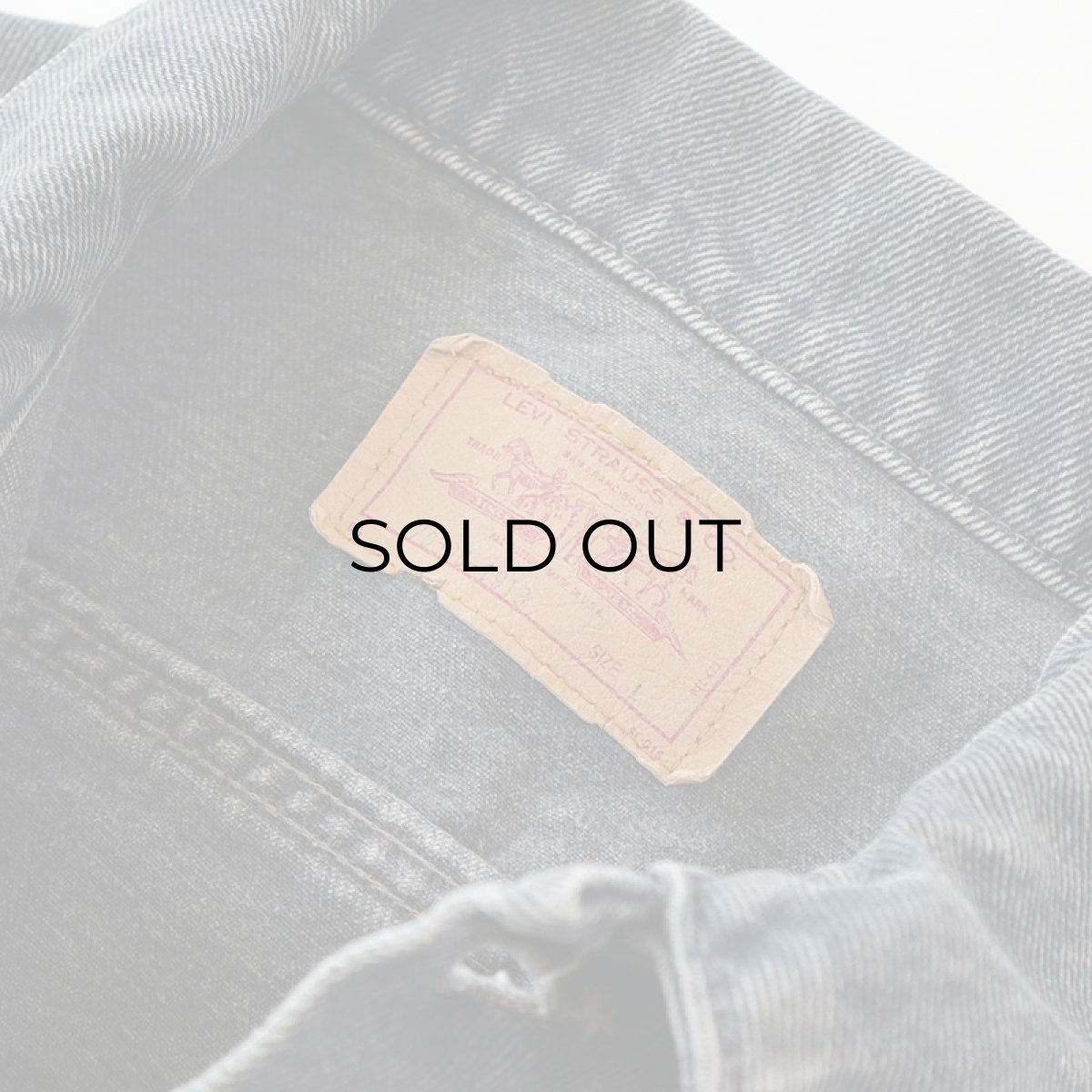 画像6: 〜90's Levi's 70506 OVER DYED DENIM 4P TRUCKER JACKET (6)