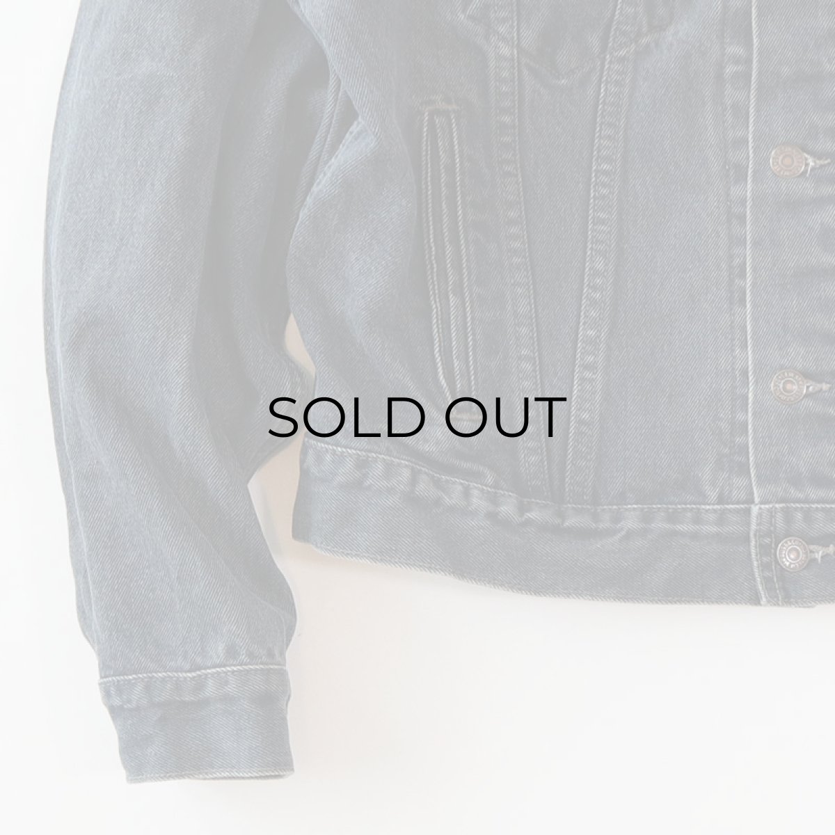 画像5: 〜90's Levi's 70506 OVER DYED DENIM 4P TRUCKER JACKET (5)