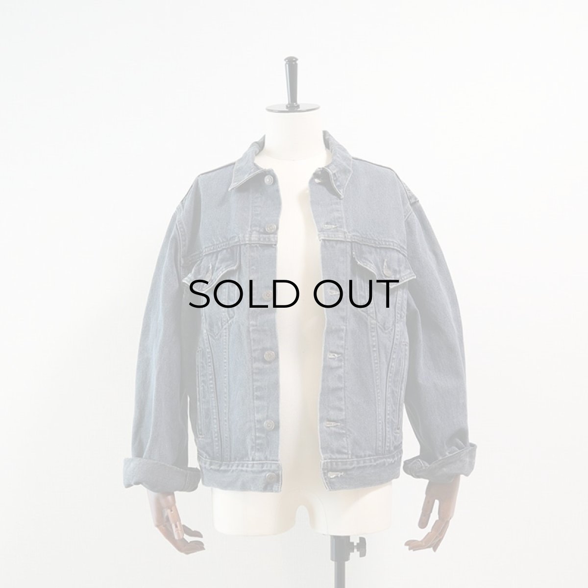 画像8: 〜90's Levi's 70506 OVER DYED DENIM 4P TRUCKER JACKET (8)